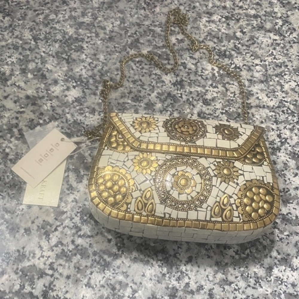NWT ANTIK KRAFT Mosaic Crossbody Bag